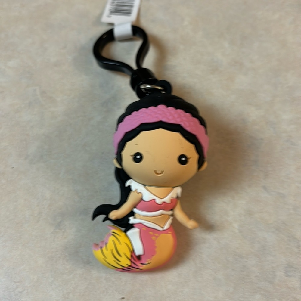 New! Disney Mermaid bag charm.